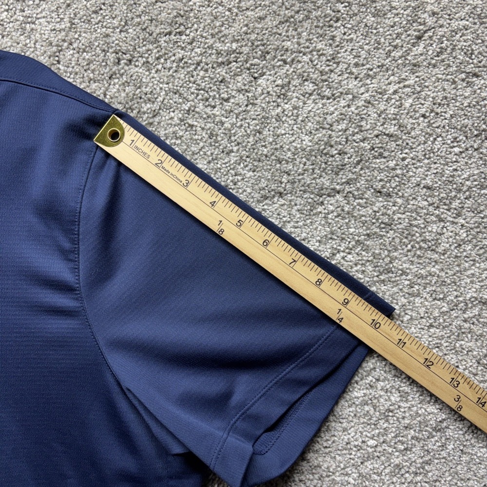 Nike Houston Astros Cooperstown Dri-Fit‎ Polo Golf Shirt Navy Mens XL Baseball - Picture 7 of 9